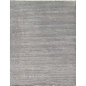 Walmart Pasargad Home Transitional Collection Hand-Knotted Silk & Wool Area Rug- 9' 1 X 11'10 offer
