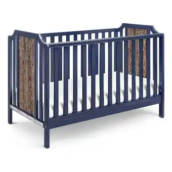 Walmart Suite Bebe Brees 3-in-1 Island Crib, Midnight Blue & Brownstone offer