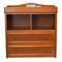 Walmart Leila 2-Drawer Changing Table, Oak offer