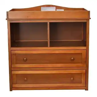 Walmart Leila 2-Drawer Changing Table, Oak offer
