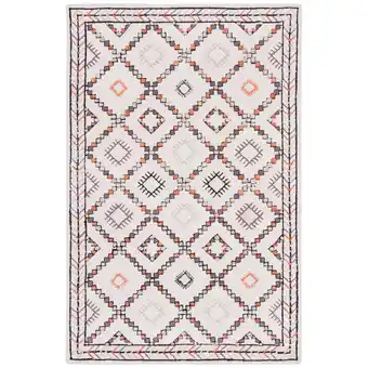 Walmart SAFAVIEH Bellagio Jimney Southwestern Wool Area Rug, Ivory/Multi, 5' x 8' offer
