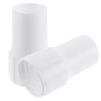 Walmart ELAYARD Vacuum Head Connector White Plastic for Swimming Pool Maintenance 2Pcs 3.7X2in offer