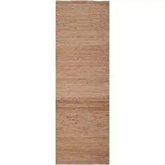Walmart SAFAVIEH Cape Cod Jimmy Braided Striped Jute Area Rug, 2'3 x 6', Natural offer