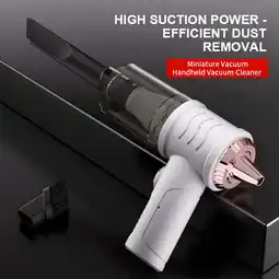 Walmart Smart home Compact Handheld Vacuum Cleaner Powerful And Portable Cleaning Solution offer