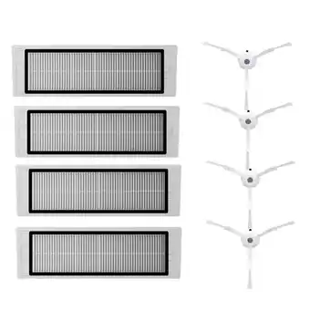Walmart Kiplyki Brush Filters Side Brushes Accessories For XiaoMi, XiaoWa, RoboRock Cleaner offer