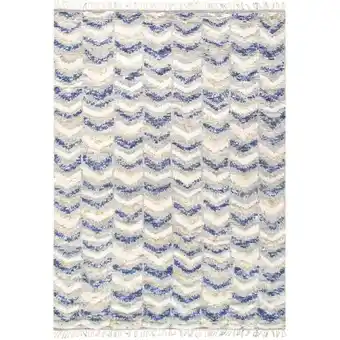 Walmart Pasargad Home Casablanca Moroccan Hand-Knotted Wool Rectangle Area Rug - 5 x 7 ft. 10 in offer