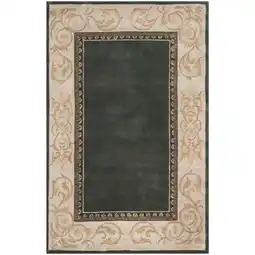 Walmart SAFAVIEH Total Performance TLP727I Green / Ivory Rug offer