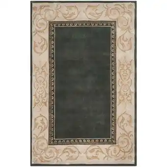 Walmart SAFAVIEH Total Performance TLP727I Green / Ivory Rug offer