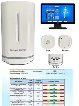 Walmart Newest Version MINI Quantum Magnetic Resonance Body Analyzer 52 Reports With English+Spanish Version offer