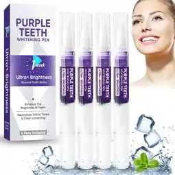 Walmart Teeth-Whitening-Pen, Removes Teeth Stains for a Bright White Smile, 4pcs offer