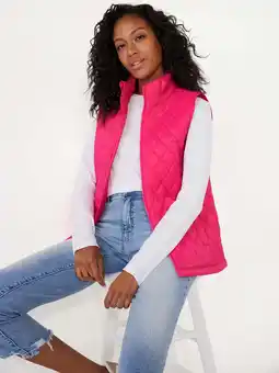 Walmart Time and Tru Women's Diamond Core Vest, Sizes XS-3X offer