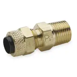 Walmart Parker Connector,Brass,CompxM,1/2Inx3/8In,PK10 68P-8-6 offer