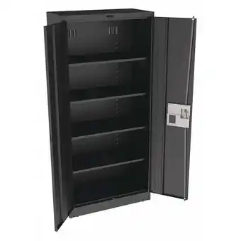 Walmart Tennsco Storage Cabinet,78x36x18,Black,4Shlv 7818ELBK offer