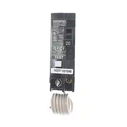 Walmart Siemens BF120 Ground-Fault Circuit Breaker, 1-Pole, 20-Amp, 120-Volt offer