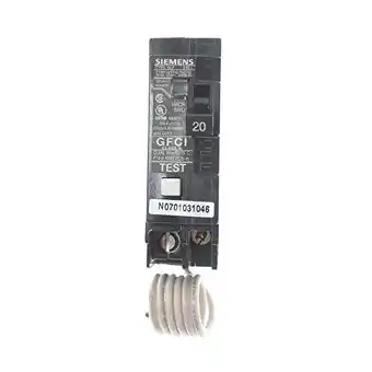 Walmart Siemens BF120 Ground-Fault Circuit Breaker, 1-Pole, 20-Amp, 120-Volt offer