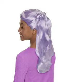Walmart CGH Cute Girls Hairstyles Style & Wear Wig - Purple Wavy Hair offer