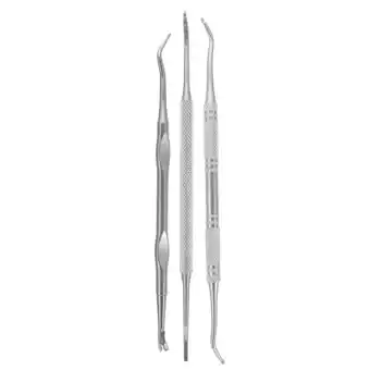 Walmart 3 Pcs Nail Remover Tool Pedicure Kit Dedicated Double-end Cleaner Ingrown Toe Correction offer