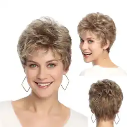 Walmart Clearance items! JGF844 Fashion Women's Sexy Full Bangs Wig Short Wig Brown Wig Styling Cool Wig offer