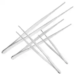 Walmart 4 Pcs Stainless Steel Tweezers Plant Craft Garden Tool Household Gardening for Crafts offer