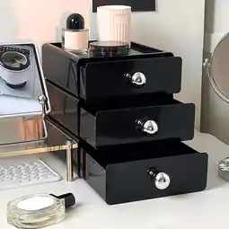 Walmart ViYW Home Daily Use Drawer Desktop Cosmetic Organiser Storage Box Office Desk Shelf offer