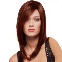 Walmart YMUQEIGH Clearance Fashion Synthetic Medium Long Hair Brown hair Hair Wig Natural Hair Wigs offer