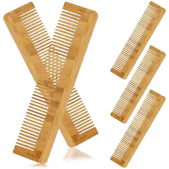 Walmart 10 Pcs Fine Tooth Wooden Comb Massage Men Combs for Hair Styling Anti-static Man offer