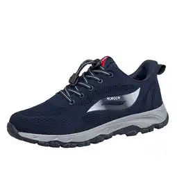 Walmart eczipvz Men's Running Shoes Men's Summits High Range Hands Free Slip-in Sneaker,Dark Blue offer