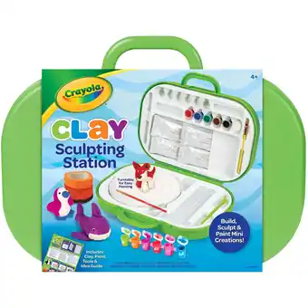 Walmart Crayola Clay Sculpting Station, Art Set, Creative Toys, Gift for Kids, Unisex Child Ages 6+ offer