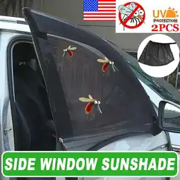 Walmart JahyShow Car Window Screen Mesh Automotive Window Shades, 2 Pack, 40 x217 offer