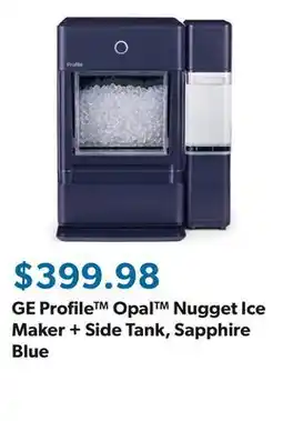Sam's Club GE Profile Opal Nugget Ice Maker + Side Tank, Sapphire Blue offer
