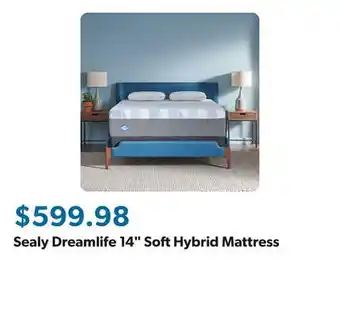 Sam's Club Sealy Dreamlife 14 Soft Hybrid Mattress offer