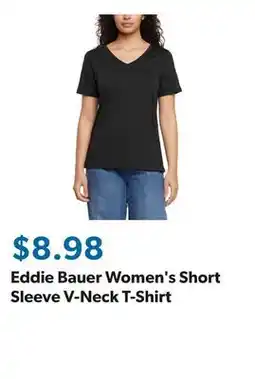 Sam's Club Eddie Bauer Women's Short Sleeve V-Neck T-Shirt offer