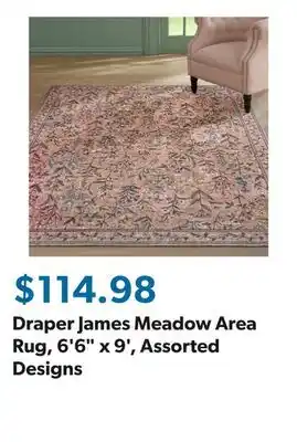 Sam's Club Draper James Meadow Area Rug, 6'6 x 9', Assorted Designs offer