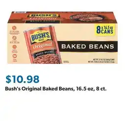 Sam's Club Bush's Original Baked Beans, 16.5 oz, 8 ct offer
