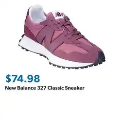 Sam's Club New Balance 327 Classic Sneaker offer