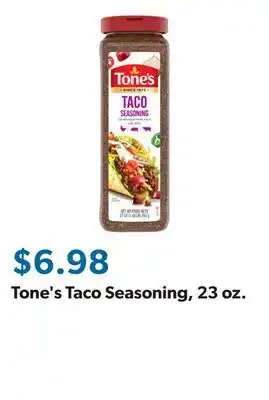Sam's Club Tone's Taco Seasoning, 23 oz offer
