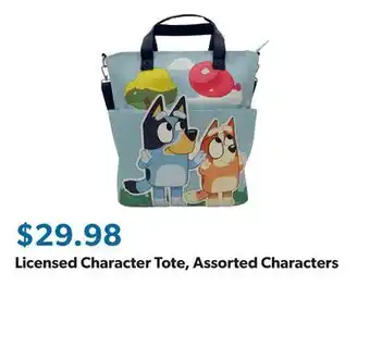Sam's Club Licensed Character Tote, Assorted Characters offer