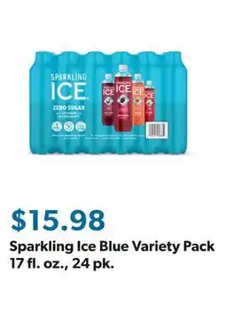 Sam's Club Sparkling Ice Blue Variety Pack 17 fl. oz., 24 pk offer