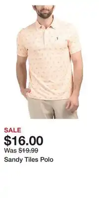 TJ Maxx Sandy Tiles Polo offer