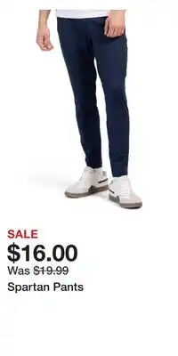 TJ Maxx Spartan Pants offer
