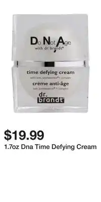 TJ Maxx 1.7oz Dna Time Defying Cream offer