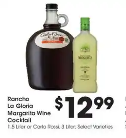 Kroger Rancho la gloria margarita wine cocktail offer