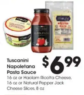 Kroger Tuscanini napoletana pasta sauce offer
