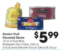 Kroger Savion fruit flavored slices offer