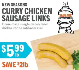 New Seasons Market New seasons curry chicken sausage links offer