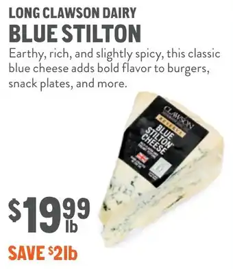 New Seasons Market Long clawson dairy blue stilton offer