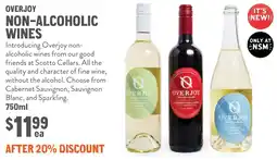 New Seasons Market Overjoy non-alcoholic wines offer