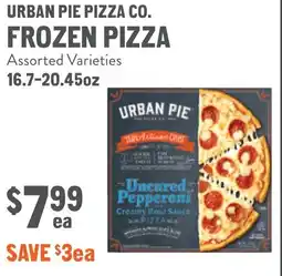 New Seasons Market Urban pie pizza co. frozen pizza offer