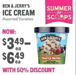 New Seasons Market BEN & JERRY'S ICE CREAM offer