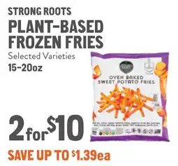 New Seasons Market Strong roots plant-based frozen fries offer